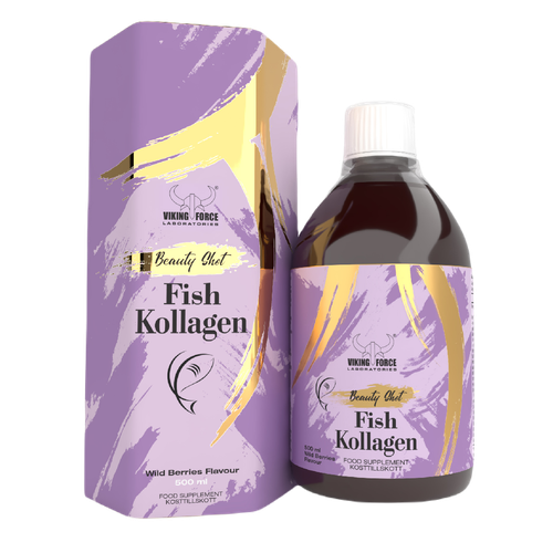 کلاژن دریایی وایکینگ فورس - ای اس دی ناتریشن Viking Force Fish Kollagen Beauty Shot 500ml