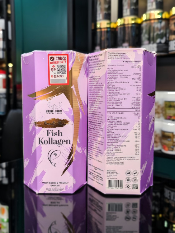 کلاژن دریایی وایکینگ فورس - ای اس دی ناتریشن Viking Force Fish Kollagen Beauty Shot 500ml