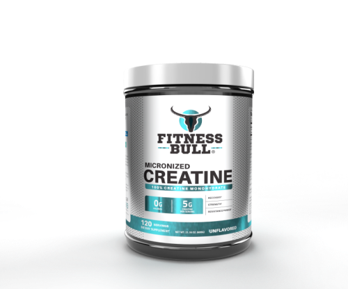 کراتین میکرونایزد فیتنس بول - ای اس دی ناتریشن Fitness Bull Micronized Creatine 120 Servings