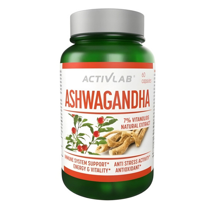 کپسول آشواگاندا اکتیولب - ای اس دی ناتریشن Activlab Ashwagandha 7% Withanolides 60 Capsules