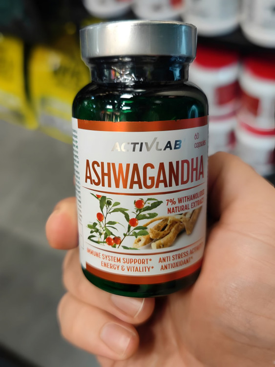 کپسول آشواگاندا اکتیولب - ای اس دی ناتریشن Activlab Ashwagandha 7% Withanolides 60 Capsules