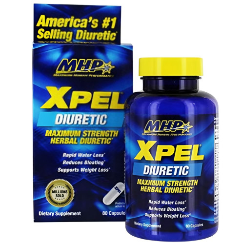 قرص اکسپل ام اچ پی - ای اس دی ناتریشن MHP XPEL Diuretic 80 Capsules