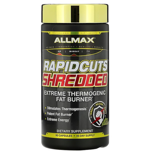 Allmax Rapidcuts Shredded – چربیسوز ترموژنیک قوی رپیدکاتس شردد آلمکس - ای اس دی ناتریشن
