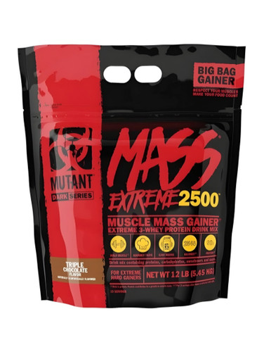 مس گینر میوتانت Mass Extreme 2500 طعم شکلاتی ۵.۴۵ کیلوگرم