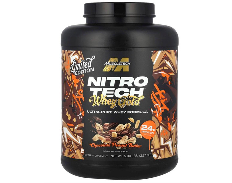 نیترو تچ وی گلد ماسل تک - ای اس دی ناتریشن nitro tech whey gold muscletech