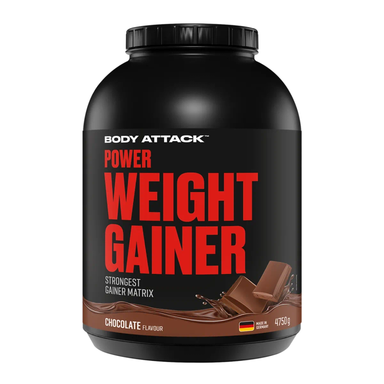 گینر پاور Body Attack Power Weight Gainer طعم شکلات – ۴۷۵۰ گرم – ای اس دی ناتریشن