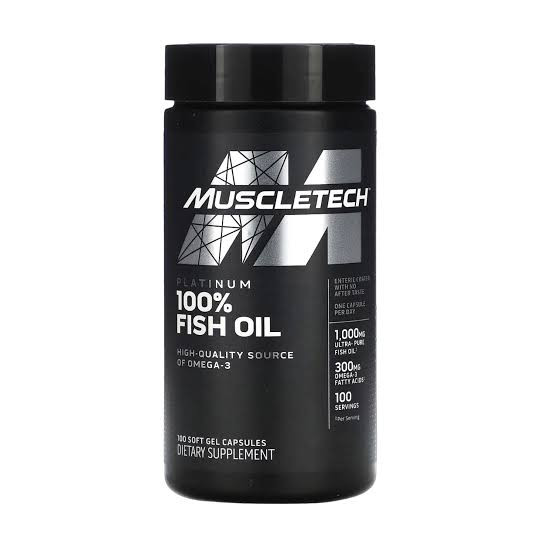امگا ۳ ماسلتک – روغن ماهی خالص 100% – MuscleTech Fish Oil 100% Platinum - ای اس دی ناتریشن