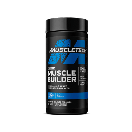 کپسول Muscle Builder ماسلتک – افزایش قدرت و پرفورمنس - ای اس دی ناتریشن