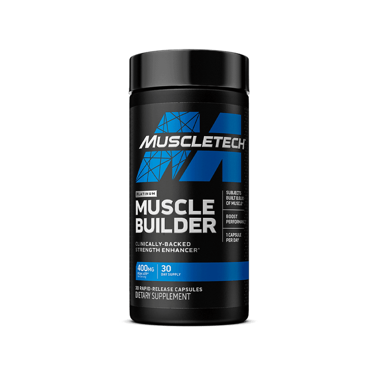 کپسول Muscle Builder ماسلتک – افزایش قدرت و پرفورمنس - ای اس دی ناتریشن