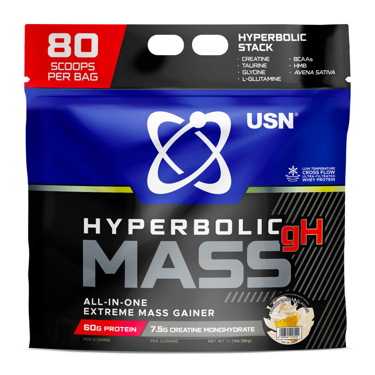 مس گینر یو اس ان - USN Hyperbolic Mass gH – 6kg - ای اس دی ناتریشن