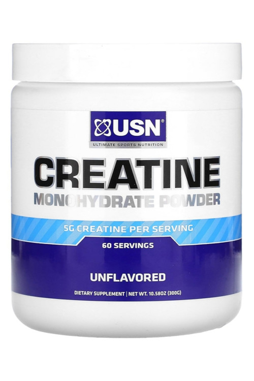 کراتین منوهیدرات یوسان ۳۰۰ گرمی بدون طعم – USN Creatine Monohydrate Powder - ای اس دی ناتریشن