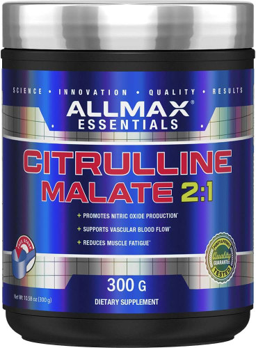 سیترولین مالات 2:1 آلمکس ۳۰۰ گرمی – Allmax Citrulline Malate 2:1 - ای اس دی ناتریشن