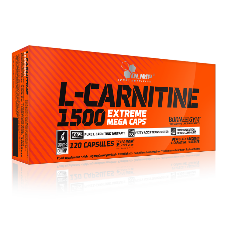 الکارنیتین ۱۵۰۰ اکستریم مگا کپس المپ – Olimp L-Carnitine 1500 Extreme Mega Caps - ای اس دی ناتریشن