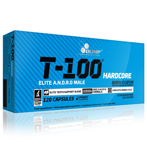 تی 100 هاردکور الیمپ – مکمل تقویت تستوسترون مردان با فرمول A.N.D.R.O - ای اس دی ناتریشن