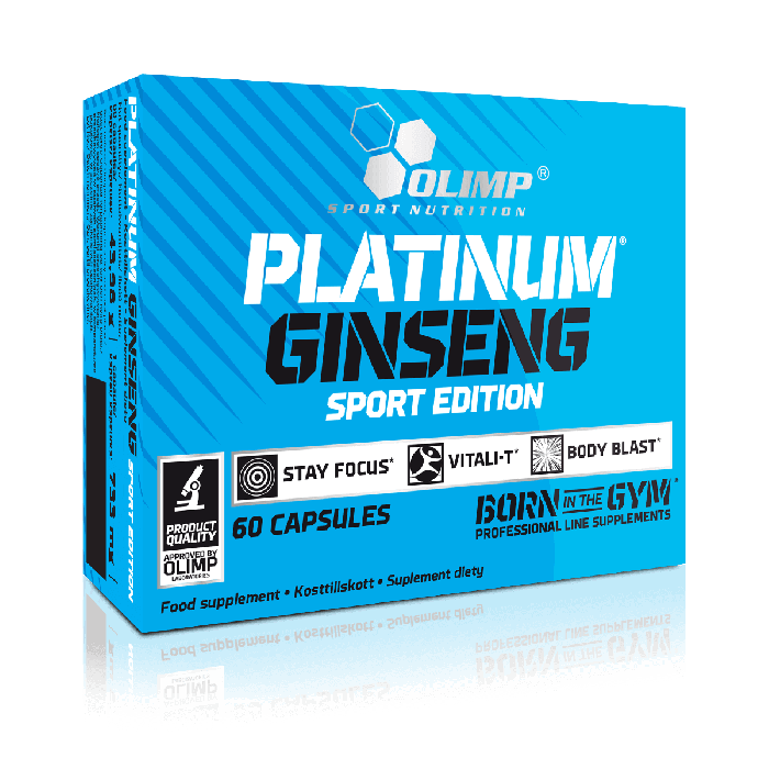 کپسول پلاتینیوم جینسینگ اسپرت ادیشن الیمپ – افزایش انرژی و تمرکز - ای اس دی ناتریشن