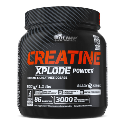 پودر کراتین Creatine Xplode الیمپ سری بلک برای افزایش قدرت و حجم عضلانی - ای اس دی ناتریشن