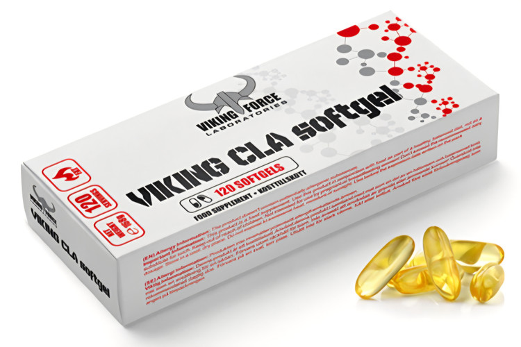 سافتژل CLA وایکینگ فورس 120 عدد چربیسوز و کنترل وزن - ای اس دی ناتریشن