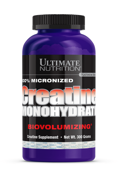 کراتین مونوهیدرات میکرونایز Ultimate Nutrition 300 گرم افزایش قدرت و حجم - ای اس دی ناتریشن