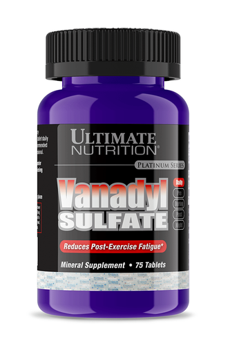 قرص Vanadyl Sulfate آلتیمیت نوتریشن 75 عدد کاهش خستگی بعد تمرین - ای اس دی ناتریشن