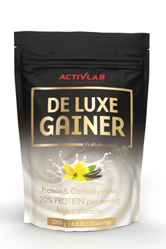پودر گینر De Luxe Gainer اکتیولب 3000 گرم افزایش وزن و حجم عضلانی - ای اس دی ناتریشن