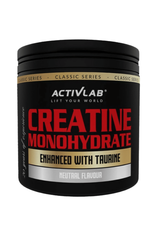 پودر کراتین مونوهیدرات اکتیولب حاوی تائورین افزایش قدرت و حجم عضلانی - ای اس دی ناتریشن