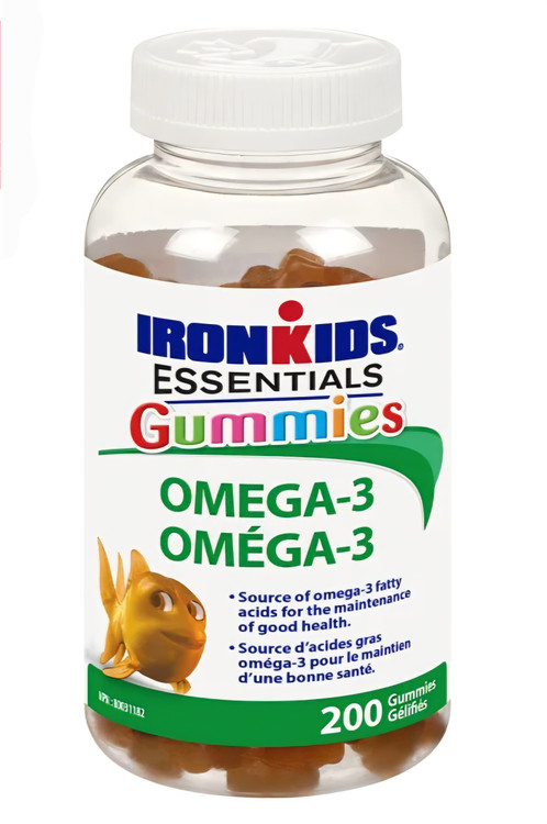 امگا 3 گامی کودکان آیرون کیدز 200 عددی - ای اس دی ناتریشن