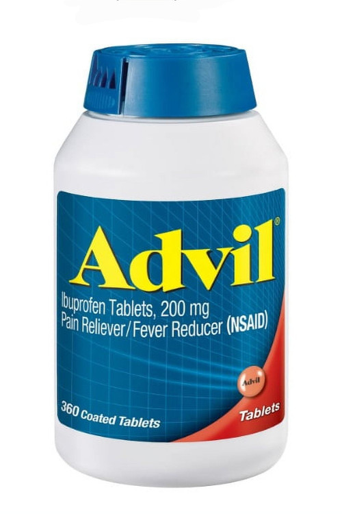 قرص ادویل ایبوپروفن 200 میلیگرم 360 عددی روکشدار