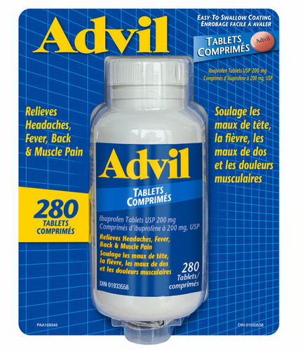 قرص ایبوپروفن ادویل - ۲۸۰ عددی - ای اس دی ناتریشن