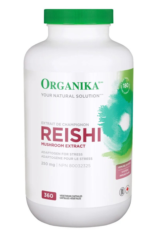 کپسول عصاره قارچ ریشی ارگانیکا 250 میلیگرم 360 عددی